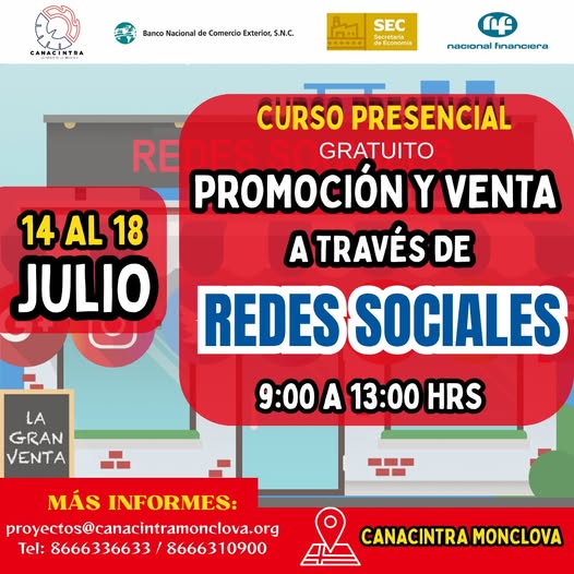 Promoción y Venta a Traves de Redes Sociales.